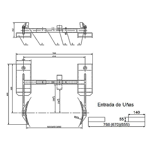 Acessório para bidão vertical (bidões de plástico e chapa) - 0