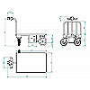 Carrinho plataforma móvel 400 kg