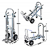 Carrinho de transporte com translação automática - 300 kg