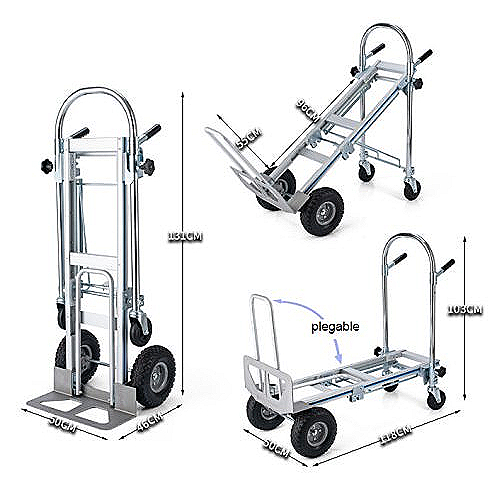 Carrinho de transporte com translação automática - 300 kg - 0