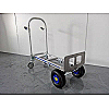 Carrinho de transporte plataforma de aluminio - carga de 300 kg