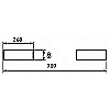 Contentor auto-basculante 260 L. Rodas de Nylon