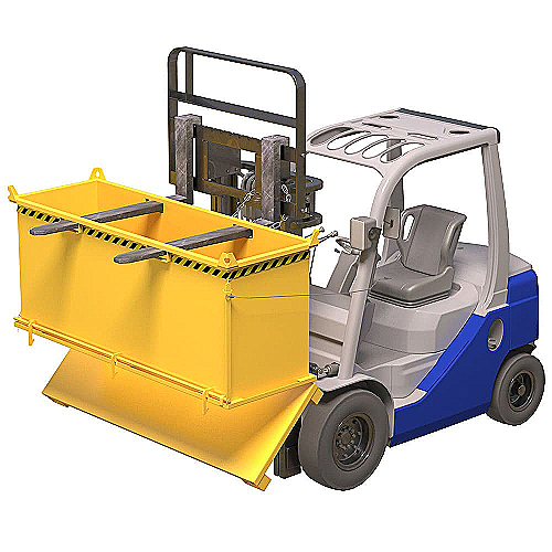 Contentor Industrial com fundo dobravel ECO 1000 kg - 1000 L - 42