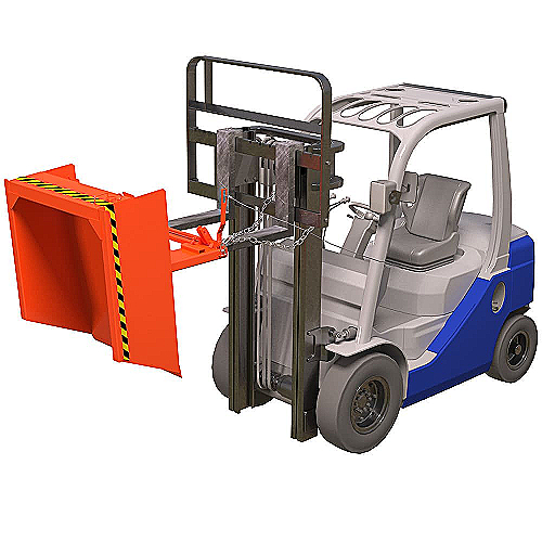 Recipiente basculante de granel para empilhador VS-100 - 49