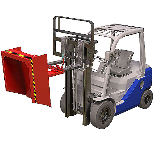 Recipiente basculante de granel para empilhador VS-100 - 41
