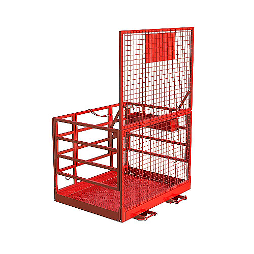Plataforma de trabalho empilhadeira gaiola WP 450 - 41