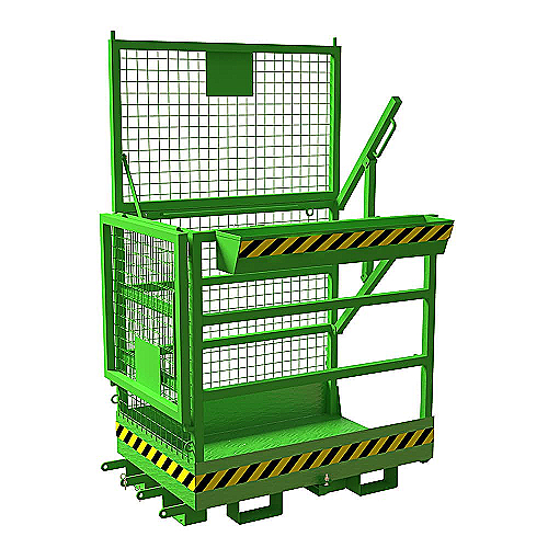 Plataforma de trabalho empilhadeira gaiola WP 350 - 58