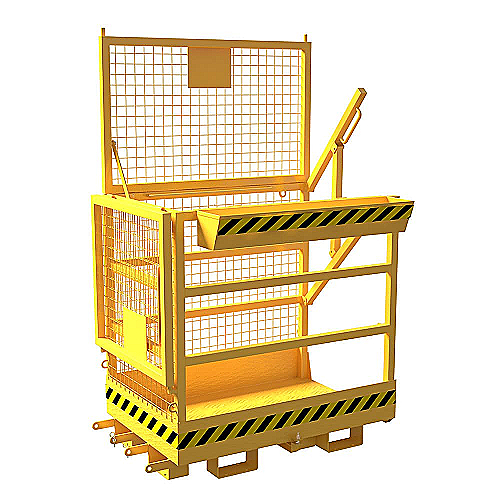 Plataforma de trabalho empilhadeira gaiola WP 350 - 42