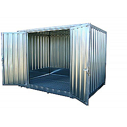 Cabine galvanizada 3.005 x 2.170