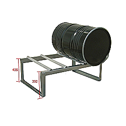 Estante 2 bidoes de 200 L