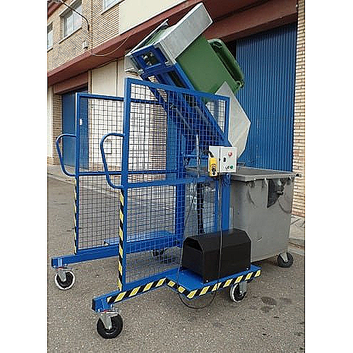 Virador elétrico de contentores até 200kg